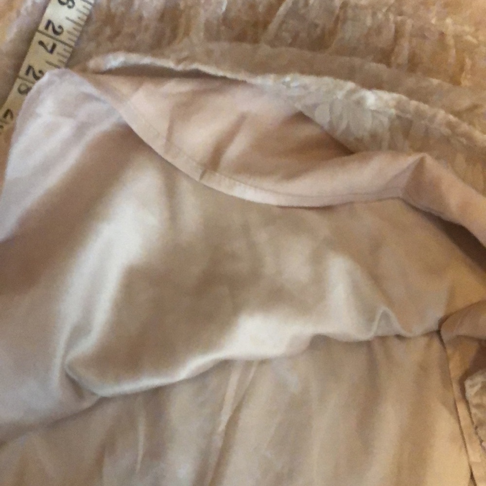 NWT Salt Velvet Burnout Dress Ivory XXL - Picture 12 of 14